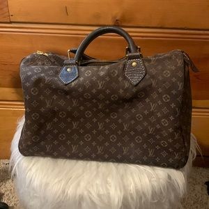 Vintage Louis Vuitton Speedy 30 Idylle Brown monogram Canvas